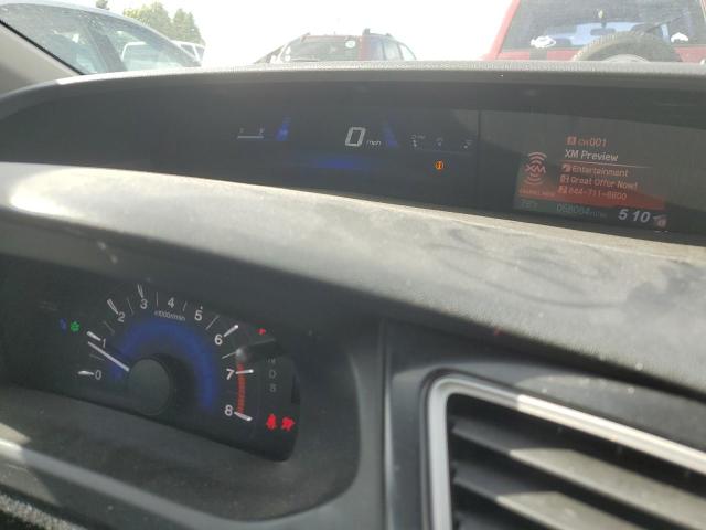 2HGFG3B09EH506788 - 2014 HONDA CIVIC EXL 白色 照片 9