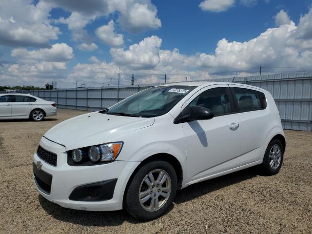 1G1JA6SH6C4128885 - 2012 CHEVROLET SONIC LS WHITE photo 1