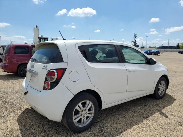 1G1JA6SH6C4128885 - 2012 CHEVROLET SONIC LS WHITE photo 3