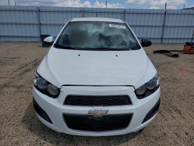 1G1JA6SH6C4128885 - 2012 CHEVROLET SONIC LS WHITE photo 5