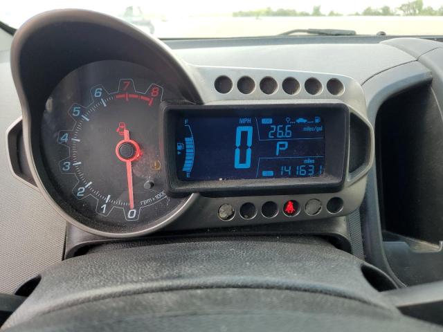 1G1JA6SH6C4128885 - 2012 CHEVROLET SONIC LS WHITE photo 9