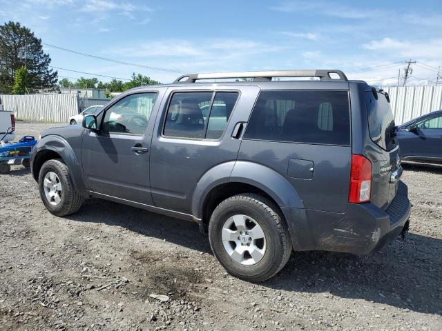 5N1AR1NB6CC613488 - 2012 NISSAN PATHFINDER S GRAY photo 2