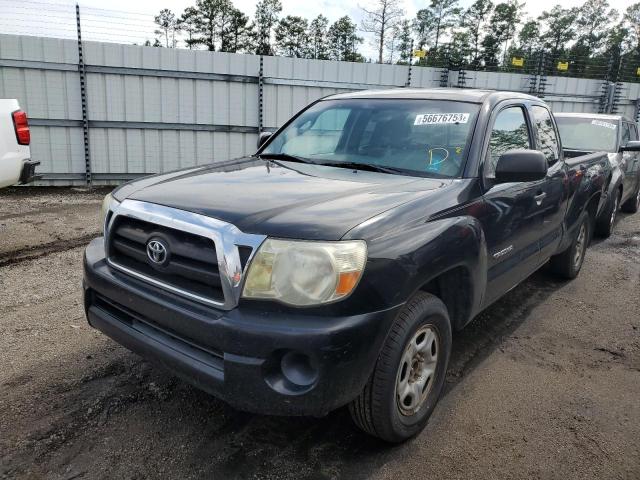 5TETX22N87Z380115 - 2007 TOYOTA TACOMA ACCESS CAB შავი ფოტო 1