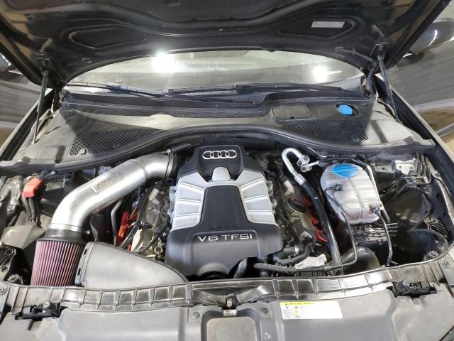 WAUHGAFC2DN138473 - 2013 AUDI A6 PRESTIGE შავი ფოტო 11