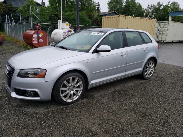 WAUKJAFM6CA027902 - 2012 AUDI A3 PREMIUM PLUS GRAY photo 1