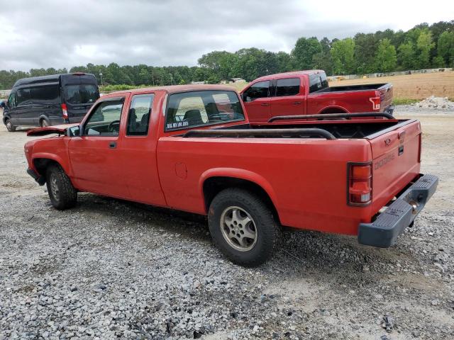 1B7GL23X7TS556311 - 1996 DODGE DAKOTA RED photo 2