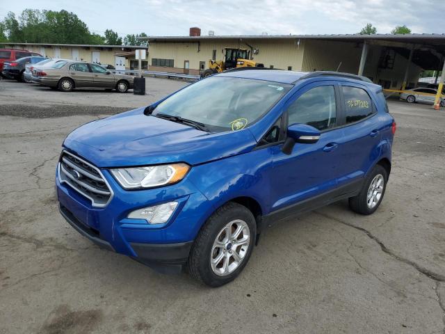 MAJ6S3GL0LC323544 - 2020 FORD ECOSPORT SE BLUE photo 1