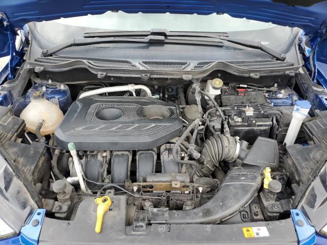 MAJ6S3GL0LC323544 - 2020 FORD ECOSPORT SE BLUE photo 11