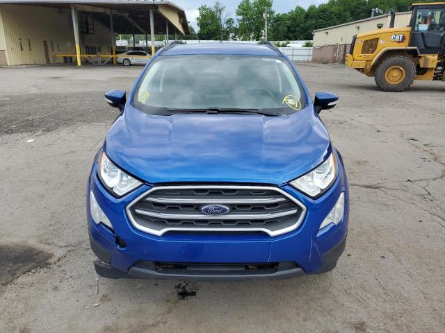 MAJ6S3GL0LC323544 - 2020 FORD ECOSPORT SE BLUE photo 5