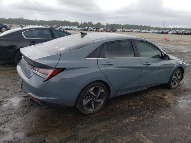 KMHLN4AJ6NU024800 - 2022 HYUNDAI ELANTRA LIMITED GRAY photo 3