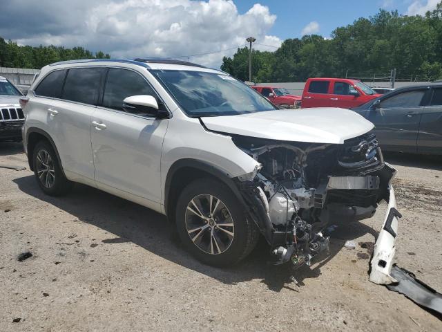 5TDKKRFHXGS186075 - 2016 TOYOTA HIGHLANDER XLE Blanco foto 4