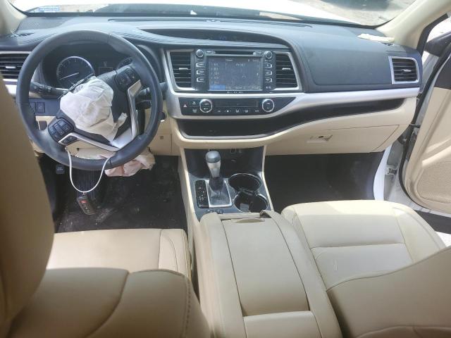 5TDKKRFHXGS186075 - 2016 TOYOTA HIGHLANDER XLE Blanco foto 8