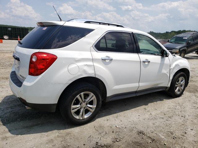 2GNFLFE54C6333037 - 2012 CHEVROLET EQUINOX LTZ WHITE photo 3