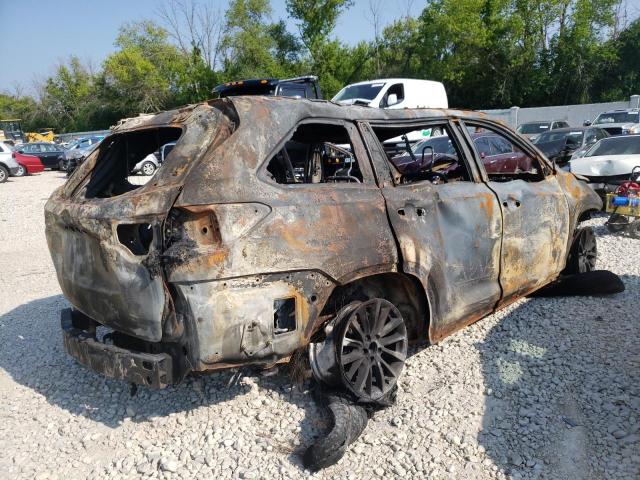 5TDJZRFH1KS627253 - 2019 TOYOTA HIGHLANDER SE BURN photo 3