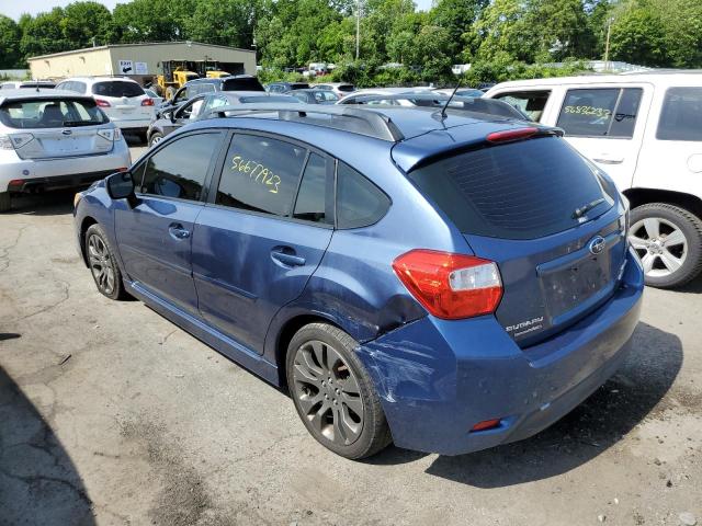 JF1GPAR68CH228427 - 2012 SUBARU IMPREZA SPORT LIMITED BLUE photo 2