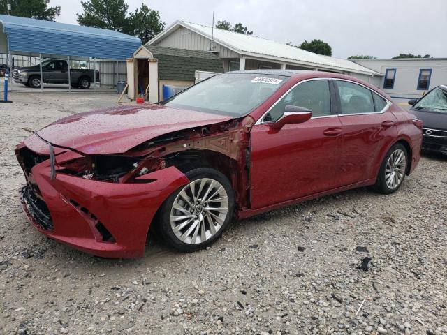 58ABZ1B1XKU021075 - 2019 LEXUS ES 350 RED photo 1