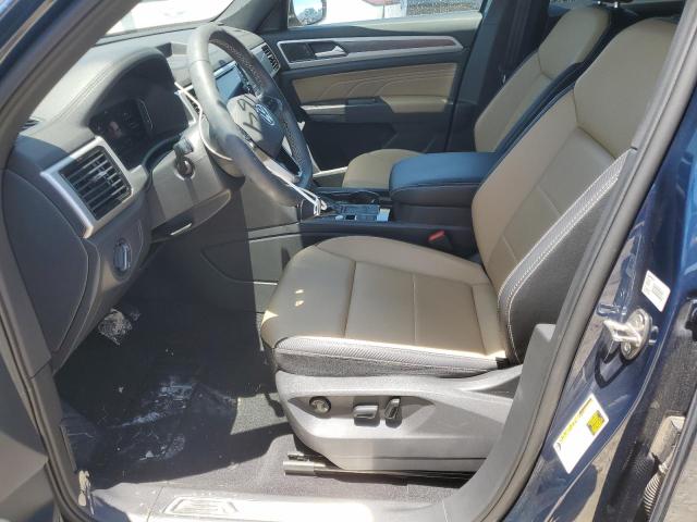 1V2JE2CA9NC224068 - 2022 VOLKSWAGEN ATLAS CROS SE Синий фото 7