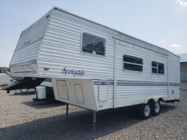 4YDF2492X13021468 - 2001 KEYSTONE TRAILER WHITE photo 2