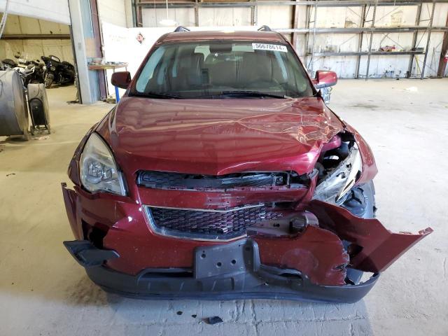 2GNFLDE56C6242999 - 2012 CHEVROLET EQUINOX LT RED photo 5