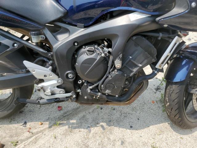 JYARJ13E48A005074 - 2008 YAMAHA FZ6 SHG BLUE photo 7