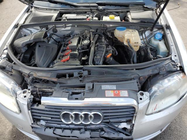 WAUDF78E67A222584 - 2007 AUDI A4 2.0T QUATTRO WHITE photo 11