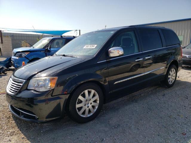 2C4RC1CG9CR118524 - 2012 CHRYSLER TOWN & COU TOURING L BLACK photo 1