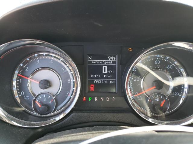 2C4RC1CG9CR118524 - 2012 CHRYSLER TOWN & COU TOURING L BLACK photo 9