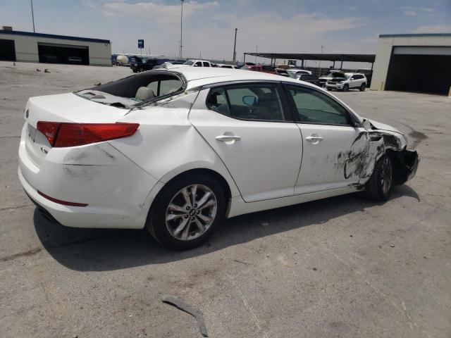 KNAGN4A75B5069899 - 2011 KIA OPTIMA EX WHITE photo 3