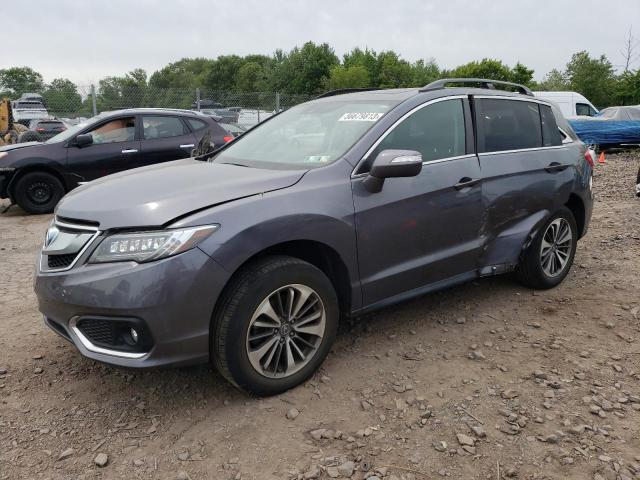 5J8TB4H77JL019596 - 2018 ACURA RDX ADVANCE GRAY photo 1