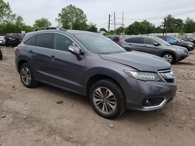 5J8TB4H77JL019596 - 2018 ACURA RDX ADVANCE GRAY photo 4