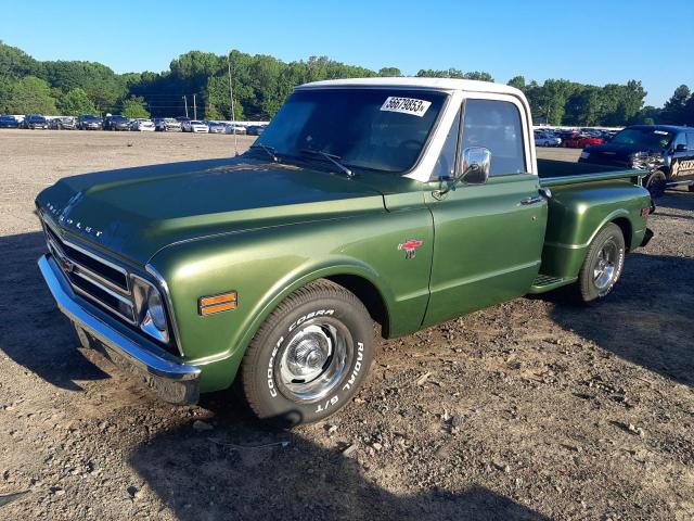 CS148S176968 - 1968 CHEVROLET C-10 GREEN photo 1