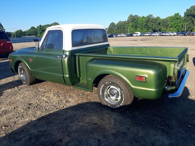 CS148S176968 - 1968 CHEVROLET C-10 GREEN photo 2