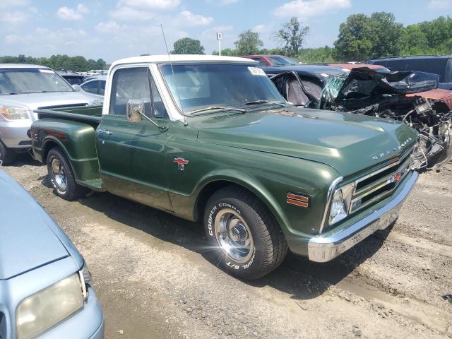 CS148S176968 - 1968 CHEVROLET C-10 GREEN photo 4