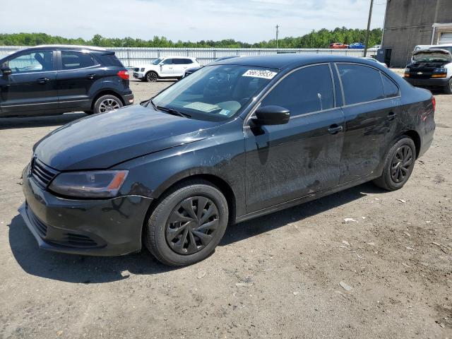 3VW2K7AJ4DM223547 - 2013 VOLKSWAGEN JETTA BASE Schwarz Foto 1