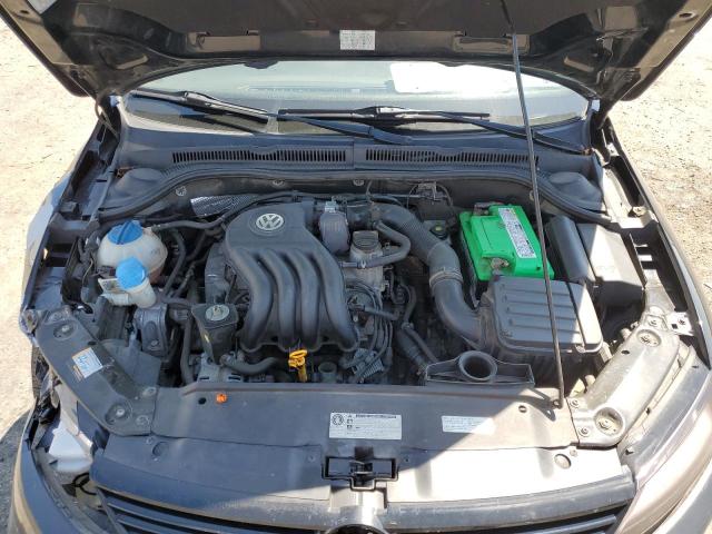 3VW2K7AJ4DM223547 - 2013 VOLKSWAGEN JETTA BASE Schwarz Foto 11