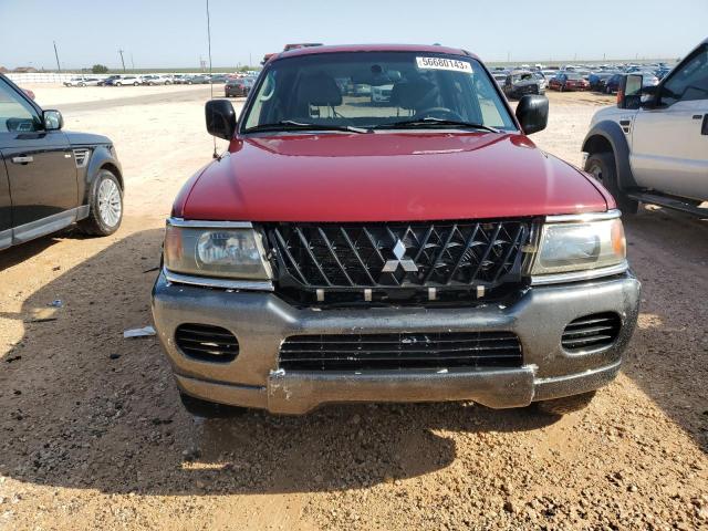 JA4MT31R52J040654 - 2002 MITSUBISHI MONTERO SPORT XLS BURGUNDY photo 5