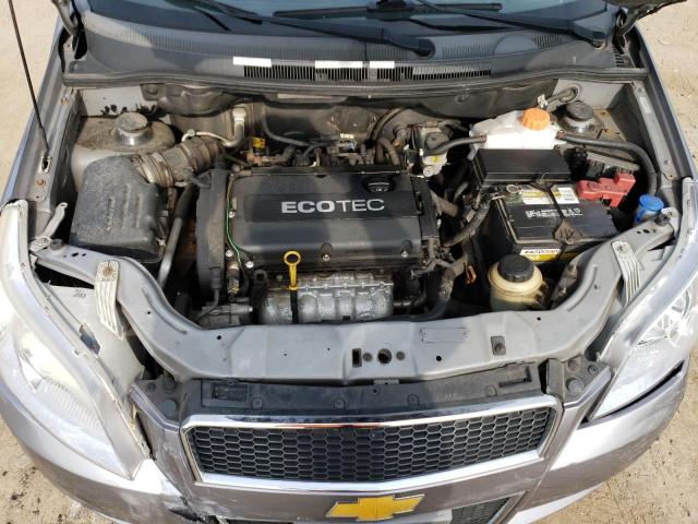 KL1TD6DE5BB203331 - 2011 CHEVROLET AVEO LS 灰色 照片 11