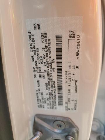 5LMCJ3D94KUL46416 - 2019 LINCOLN MKC RESERVE Ağ foto 13