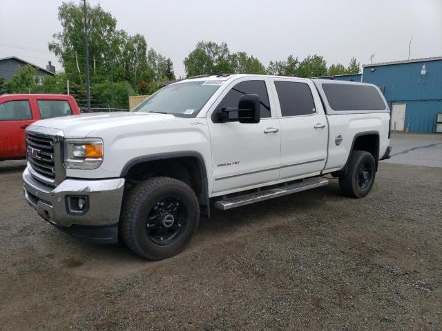 1GT12ZE8XFF119116 - 2015 GMC SIERRA K2500 SLT WHITE photo 1