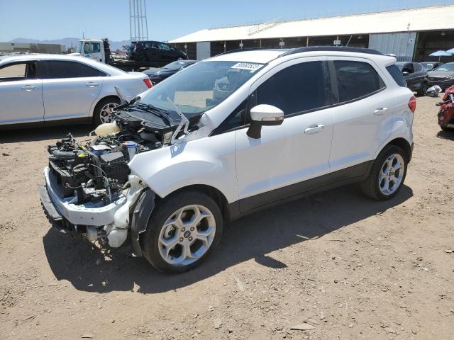 MAJ3S2GE9MC446503 - 2021 FORD ECOSPORT SE WHITE photo 1