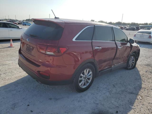 5XYPG4A37LG671514 - 2020 KIA SORENTO L RED photo 3