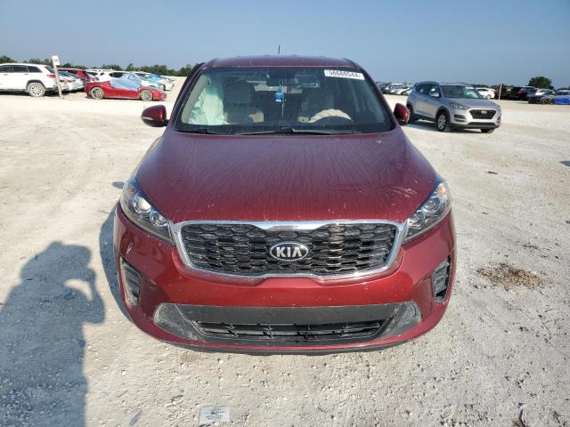 5XYPG4A37LG671514 - 2020 KIA SORENTO L RED photo 5