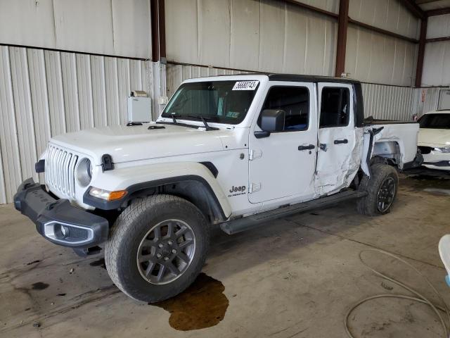 1C6HJTFGXLL193600 - 2020 JEEP GLADIATOR OVERLAND WHITE photo 1