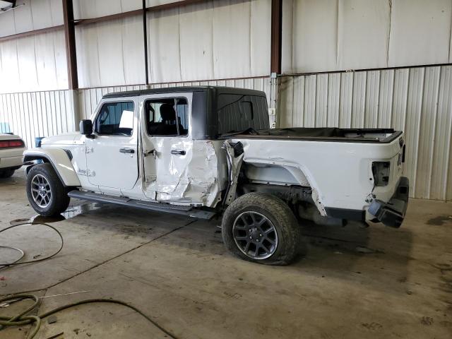 1C6HJTFGXLL193600 - 2020 JEEP GLADIATOR OVERLAND WHITE photo 2