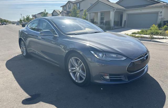 5YJSA1CG7DFP08449 - 2013 TESLA MODEL S Մոխրագույն լուսանկար 1
