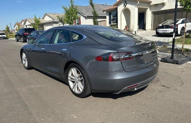 5YJSA1CG7DFP08449 - 2013 TESLA MODEL S Մոխրագույն լուսանկար 3