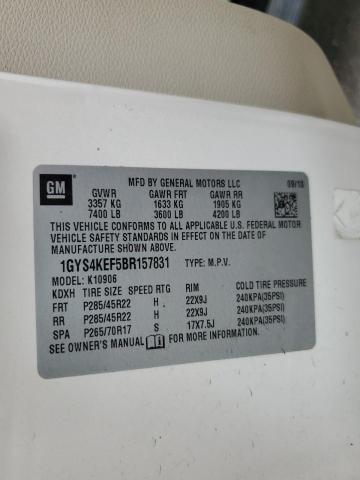 1GYS4KEF5BR157831 - 2011 CADILLAC ESCALADE ESV PLATINUM Krem foto 14