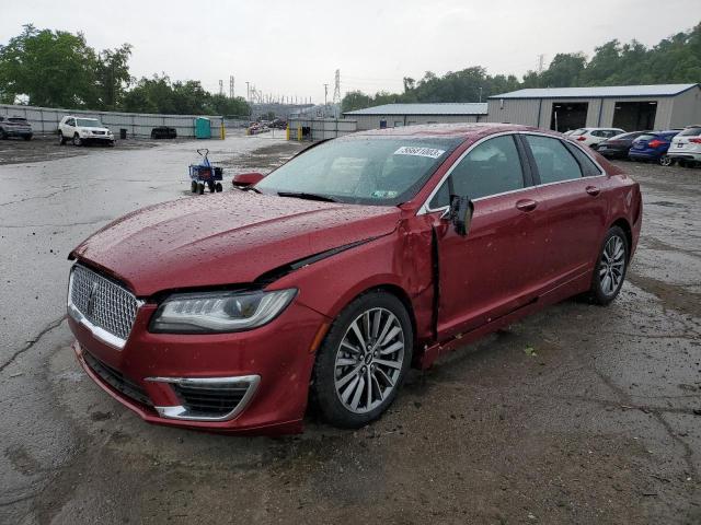 3LN6L5DCXHR611258 - 2017 LINCOLN MKZ SELECT BURGUNDY photo 1