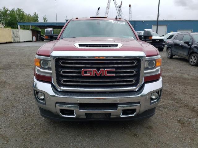 1GT12TEY2JF145960 - 2018 GMC SIERRA K2500 SLT RED photo 5