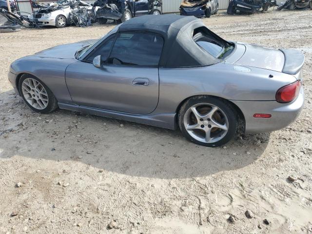 JM1NB353320227996 - 2002 MAZDA MX-5 MIATA BASE SILVER photo 2